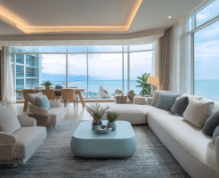 standard living room size in feet