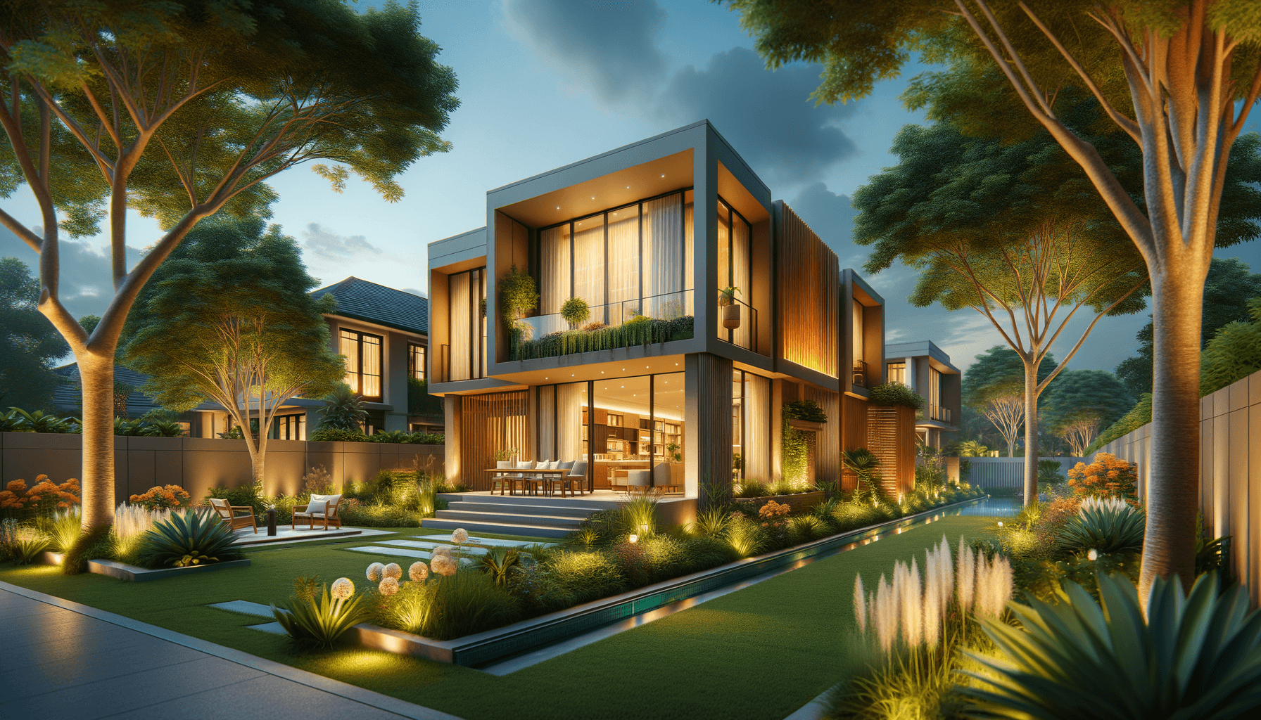 2 Storey Building Design Plans for Modern Residential Homes