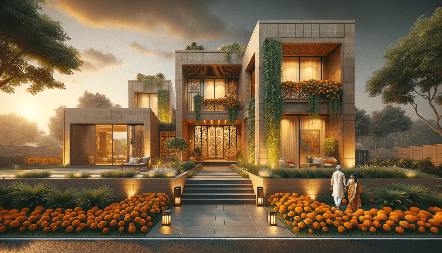 Home Front Design Simple: 5 Transformative Ideas for Modern Indian Houses