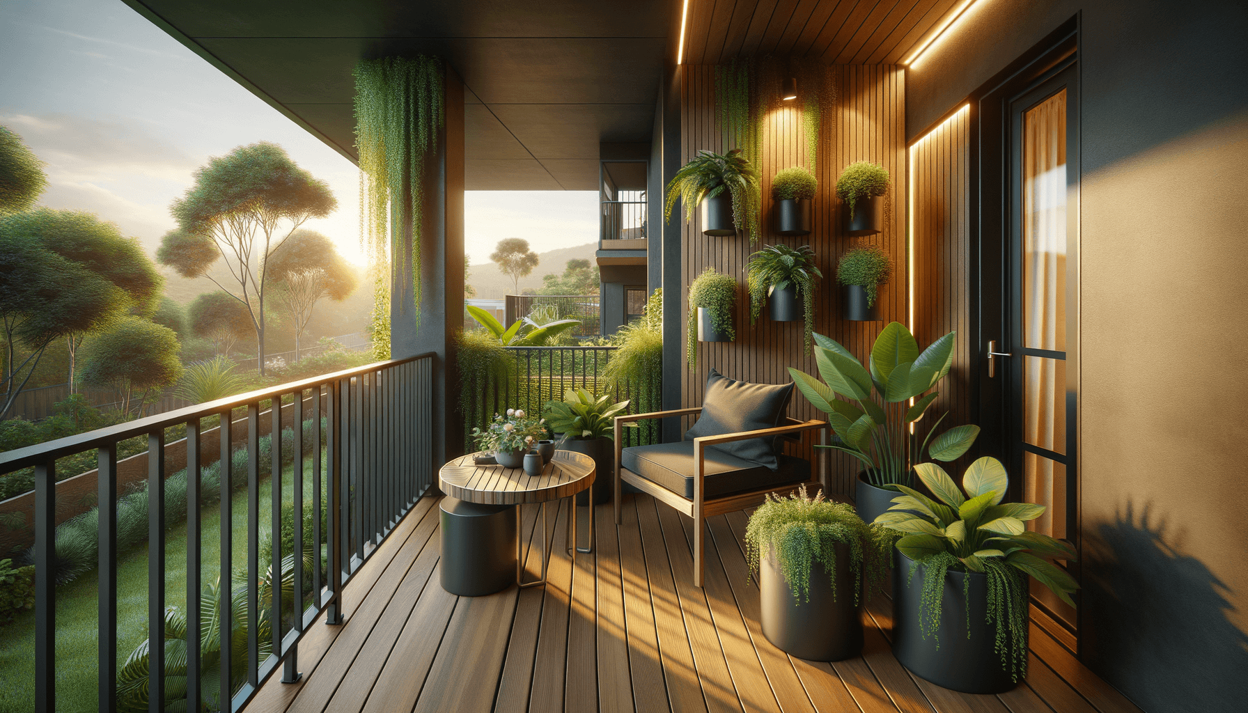 Small Balcony Ideas: Stylish Railings, Seating, and Green Decor