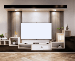 standard TV unit dimensions
