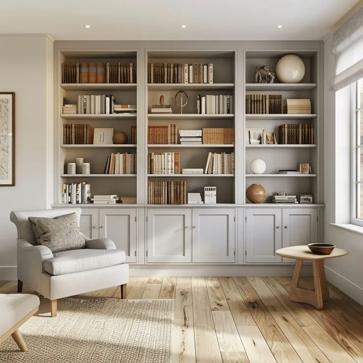 Human eye-level perspective of interior home design visualization
