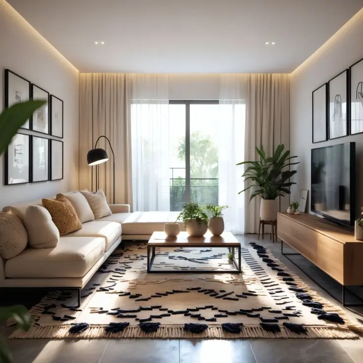 Interior style selection for realistic 3D home rendering