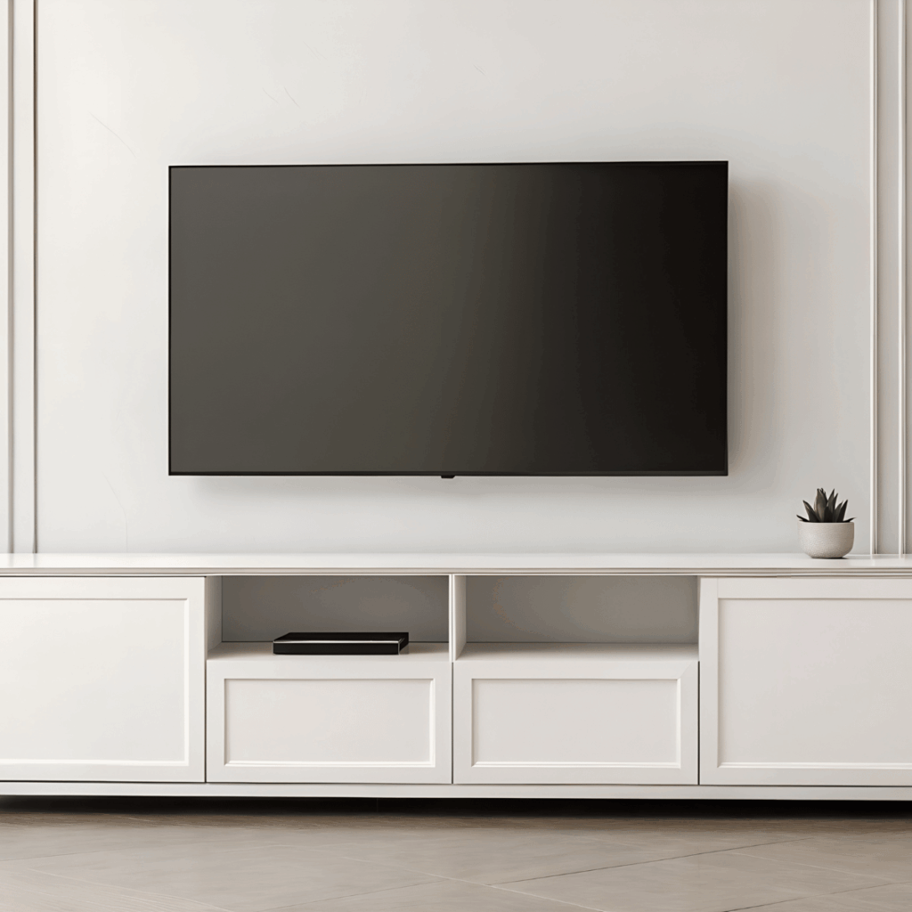  simple modern TV wall design 